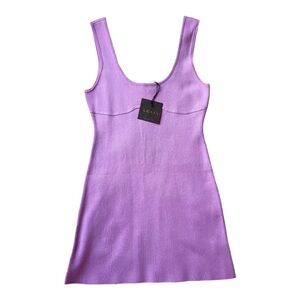 Le Lis Lavender Bodycon Dress M
